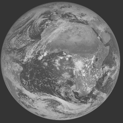 Meteosat-7 imagery for 2006-02-11 12:00 UTC Copyright  2006 EUMETSAT