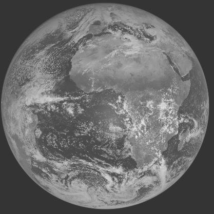 Meteosat-7 imagery for 2006-02-13 12:00 UTC Copyright  2006 EUMETSAT