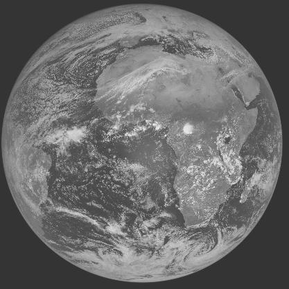 Meteosat-7 imagery for 2006-02-15 12:00 UTC Copyright  2006 EUMETSAT