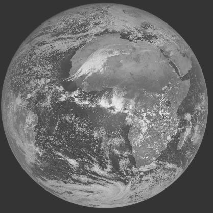 Meteosat-7 imagery for 2006-02-16 12:00 UTC Copyright  2006 EUMETSAT