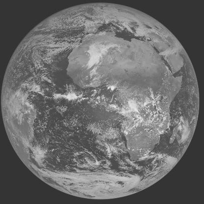Meteosat-7 imagery for 2006-02-17 12:00 UTC Copyright  2006 EUMETSAT
