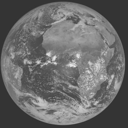 Meteosat-7 imagery for 2006-02-19 12:00 UTC Copyright  2006 EUMETSAT