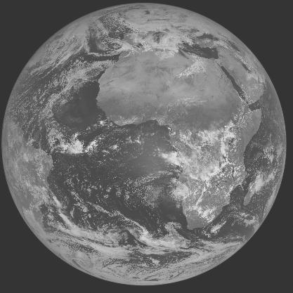 Meteosat-7 imagery for 2006-02-23 12:00 UTC Copyright  2006 EUMETSAT