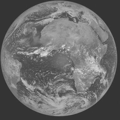 Meteosat-7 imagery for 2006-03-09 12:00 UTC Copyright  2006 EUMETSAT
