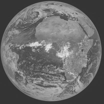 Meteosat-7 imagery for 2006-03-16 12:00 UTC Copyright  2006 EUMETSAT