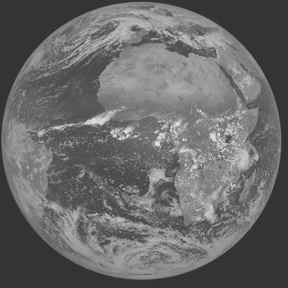 Meteosat-7 imagery for 2006-03-25 12:00 UTC Copyright  2006 EUMETSAT