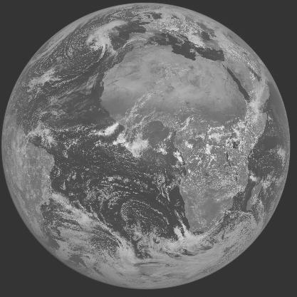 Meteosat-7 imagery for 2006-04-03 12:00 UTC Copyright  2006 EUMETSAT