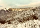 Snow on Mount Tamalpais: Western Slope