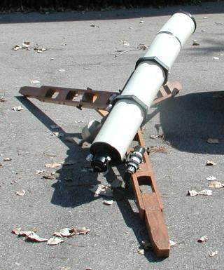 Ruins of Astro-Physics telescope