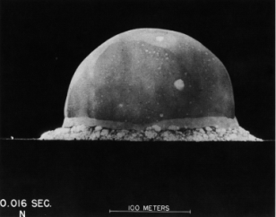 Trinity atomic bomb test