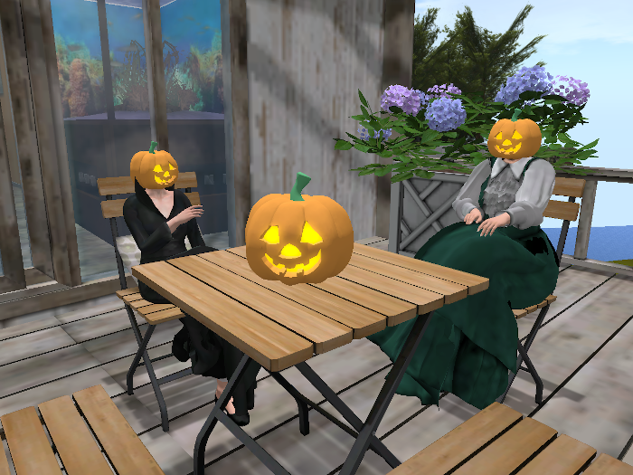 Fourmilab Pumpkin Head for Second Life